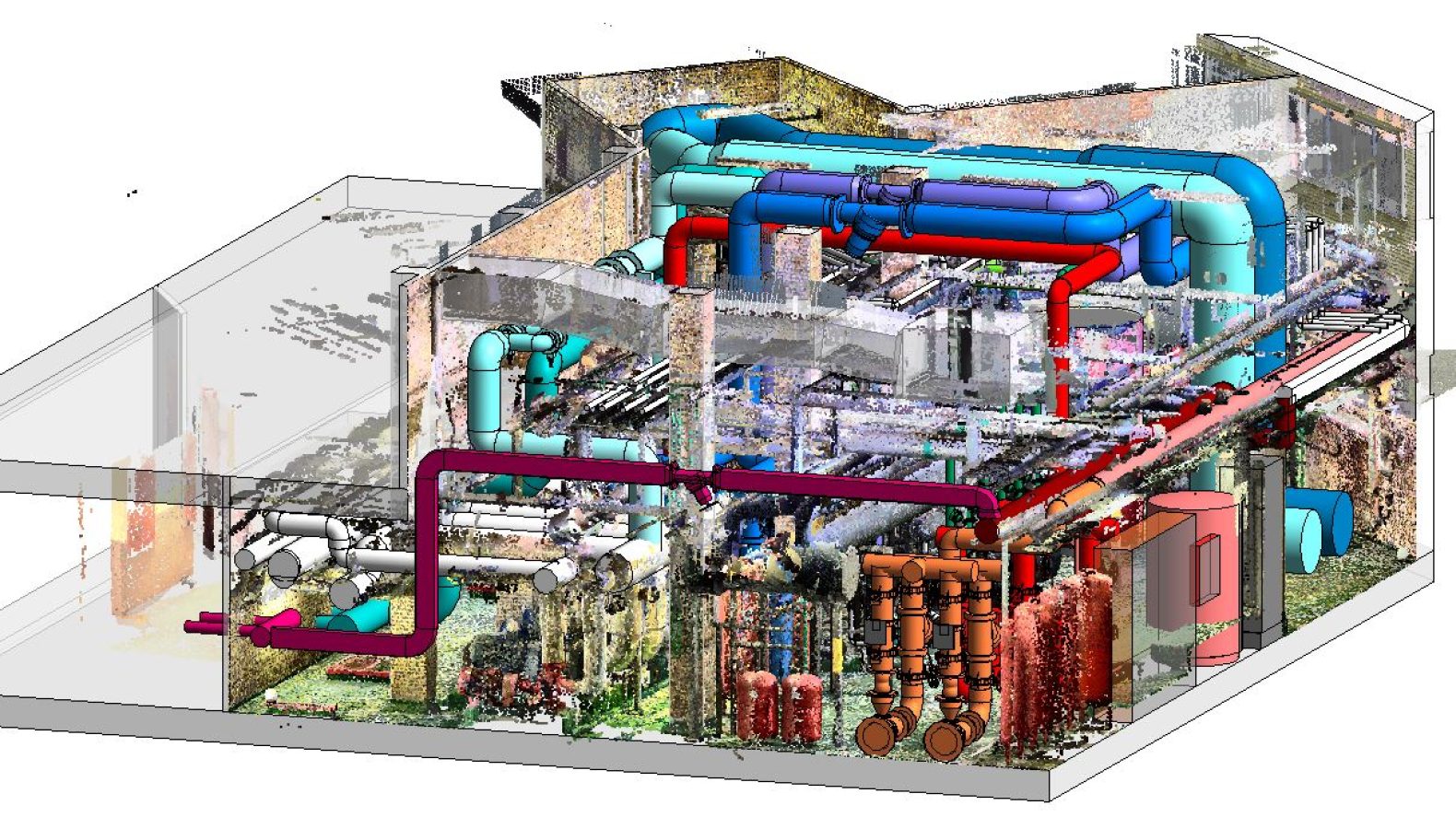 PUMPS ROOM POINTS CLOUD FINAL ARCH