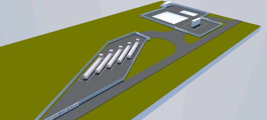 Nuevo Parking de Camiones Cisternas Airbus